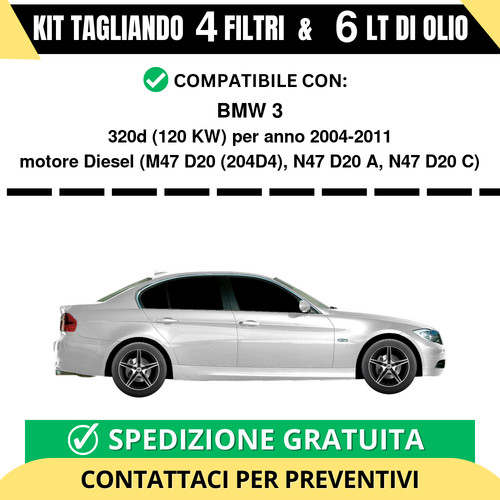 Tagliando per bmw 320d 120 - bmw, 3