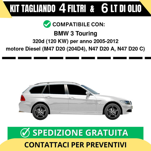 Tagliando per bmw touring - per, 3